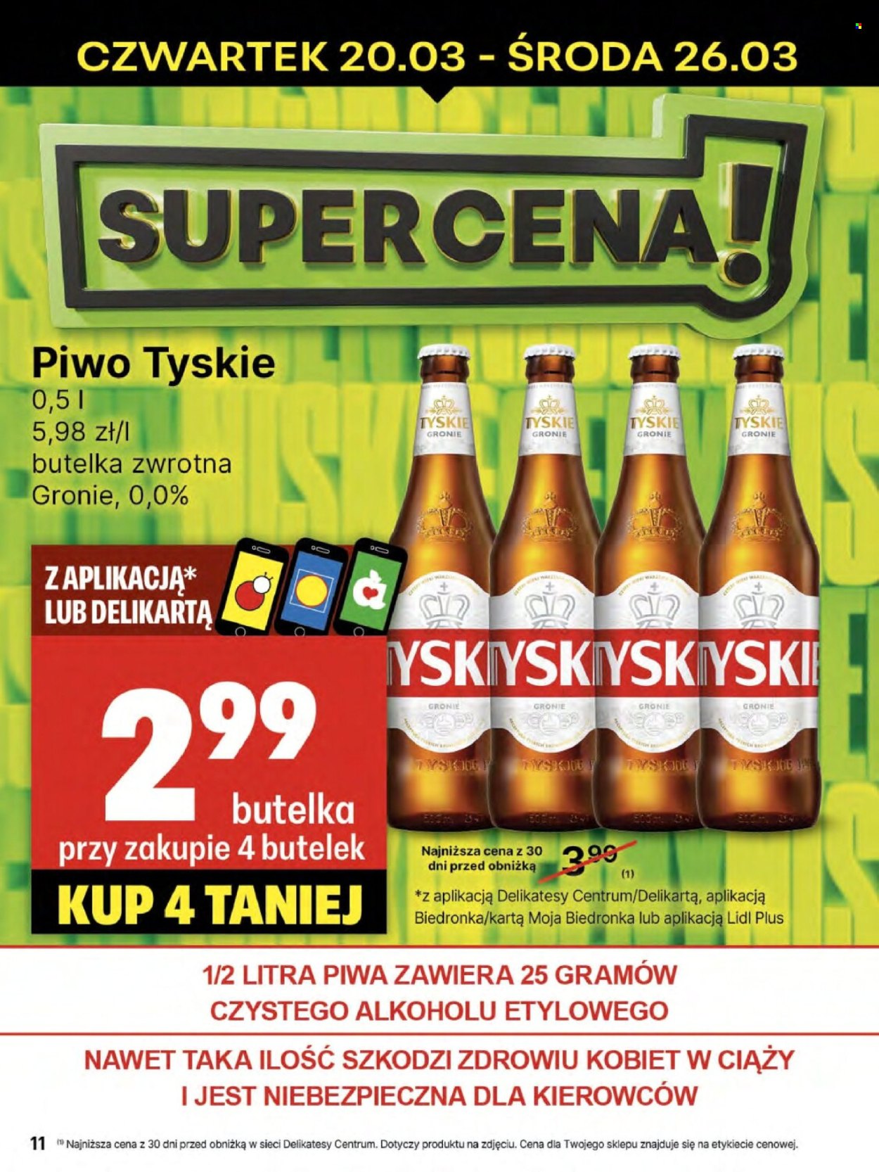 Gazetka Delikatesy Centrum - 20.03.2025 - 26.03.2025. Strona 11
