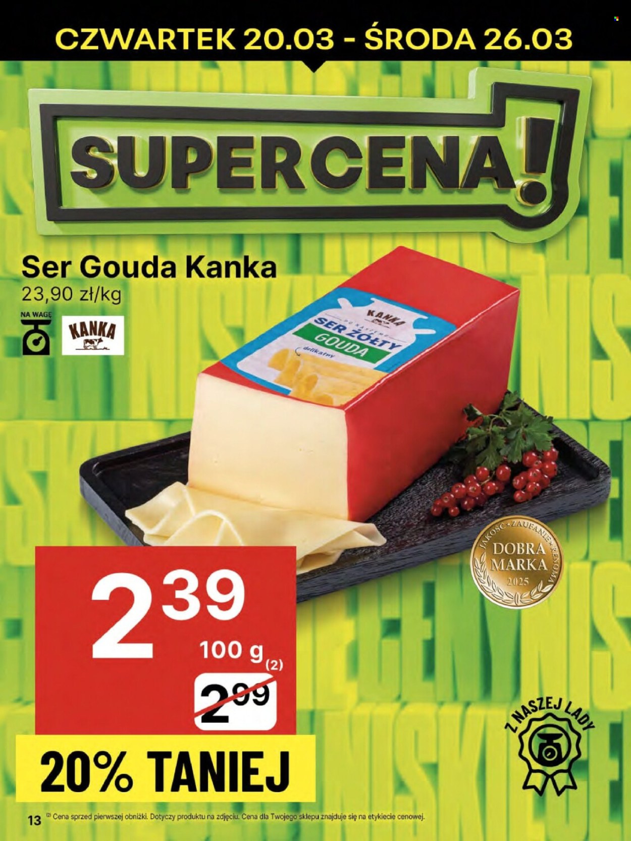 Gazetka Delikatesy Centrum - 20.03.2025 - 26.03.2025. Strona 13