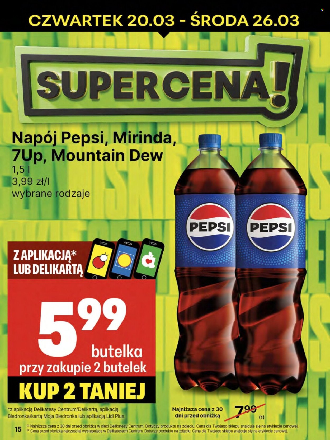 Gazetka Delikatesy Centrum - 20.03.2025 - 26.03.2025. Strona 15