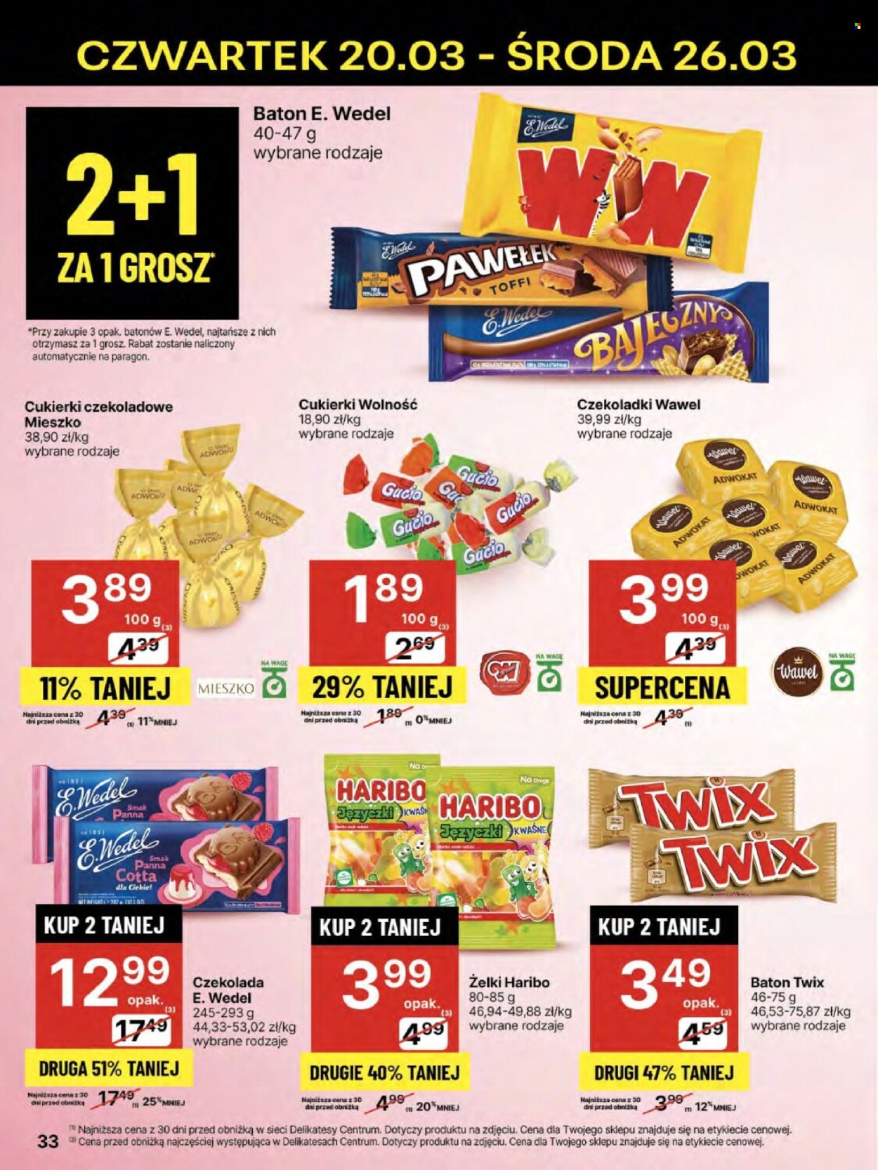 Gazetka Delikatesy Centrum - 20.03.2025 - 26.03.2025. Strona 33