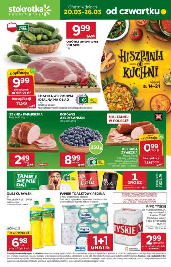 Gazetka Stokrotka Supermarket - 20.03.2025 - 26.03.2025.