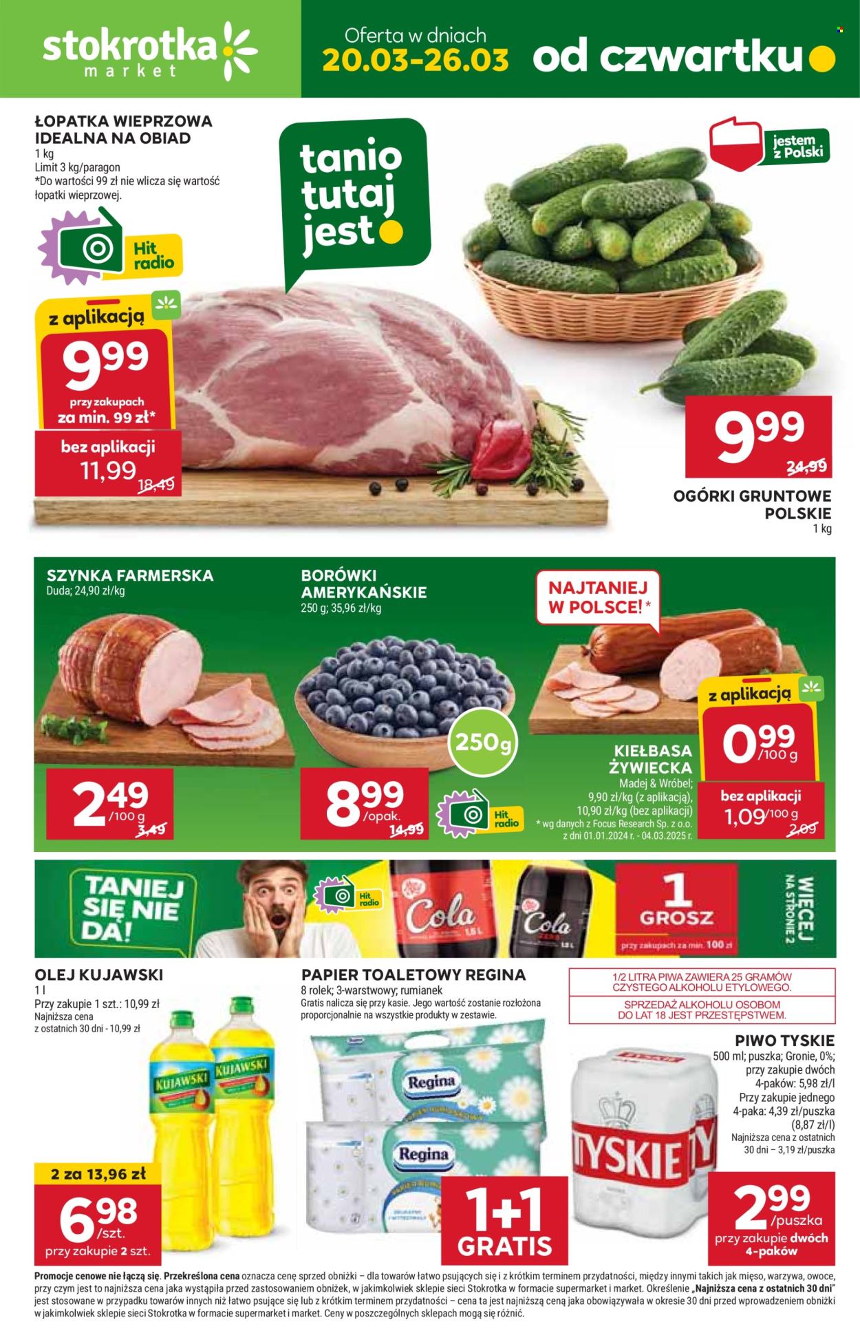 Gazetka Stokrotka Market - 20.03.2025 - 26.03.2025. Strona 1