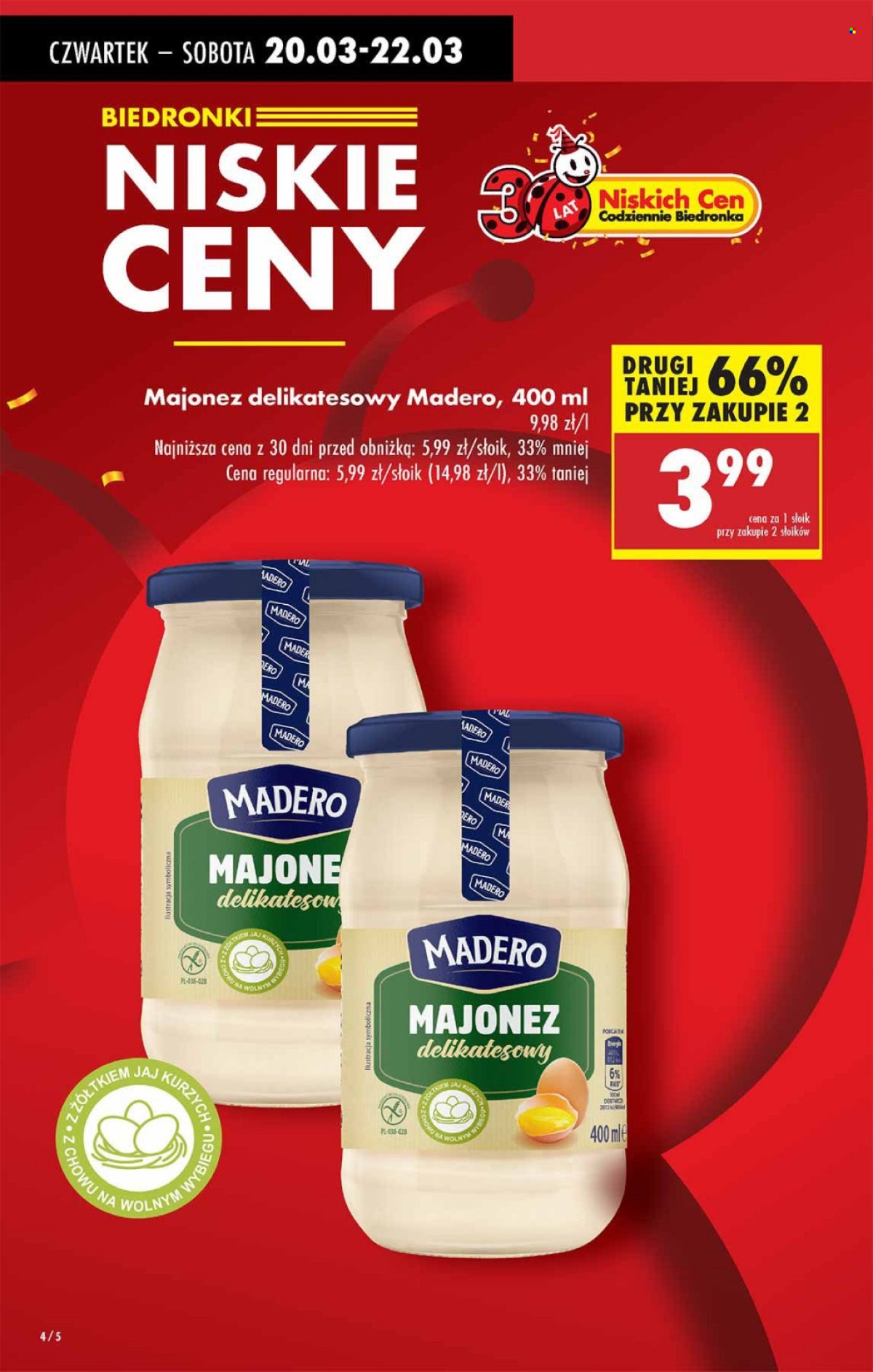 Gazetka Biedronka - 20.03.2025 - 26.03.2025. Strona 4