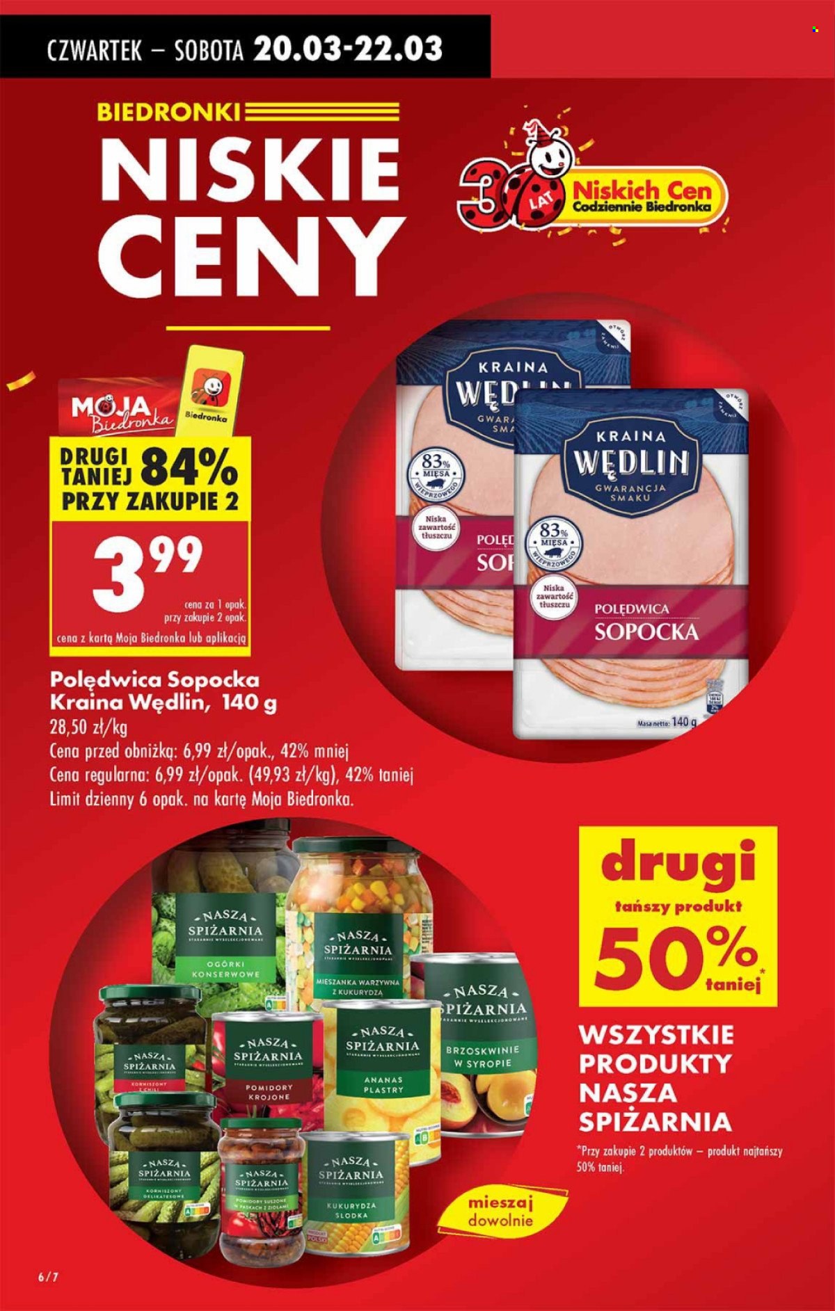 Gazetka Biedronka - 20.03.2025 - 26.03.2025. Strona 6