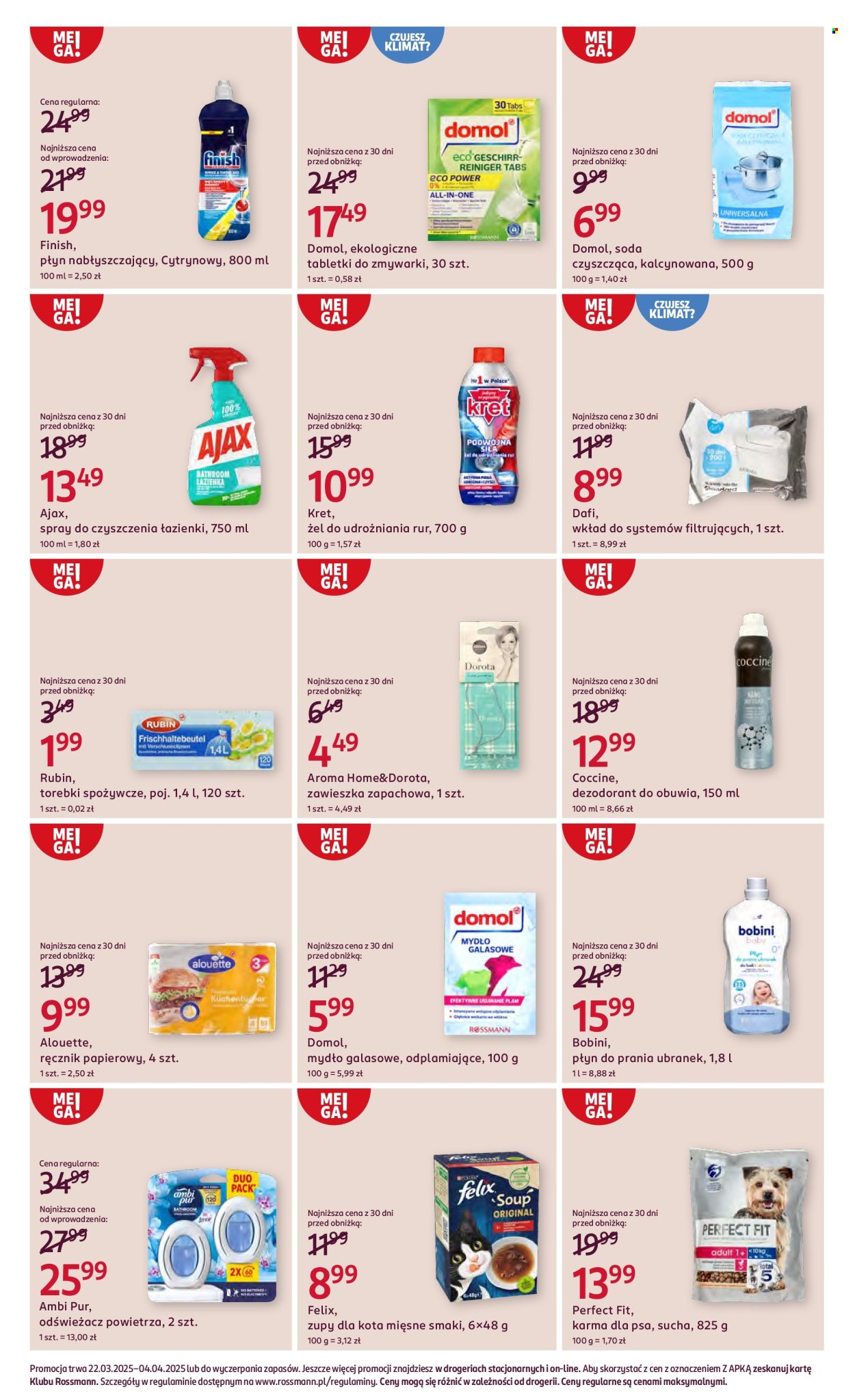 Leták Rossmann - 22.3.2025 - 4.4.2025. Strana 3