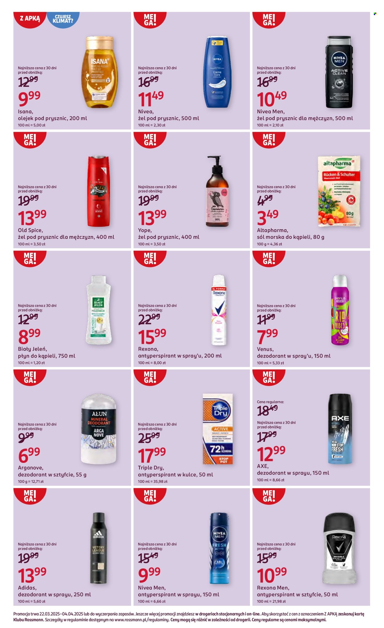 Leták Rossmann - 22.3.2025 - 4.4.2025. Strana 6