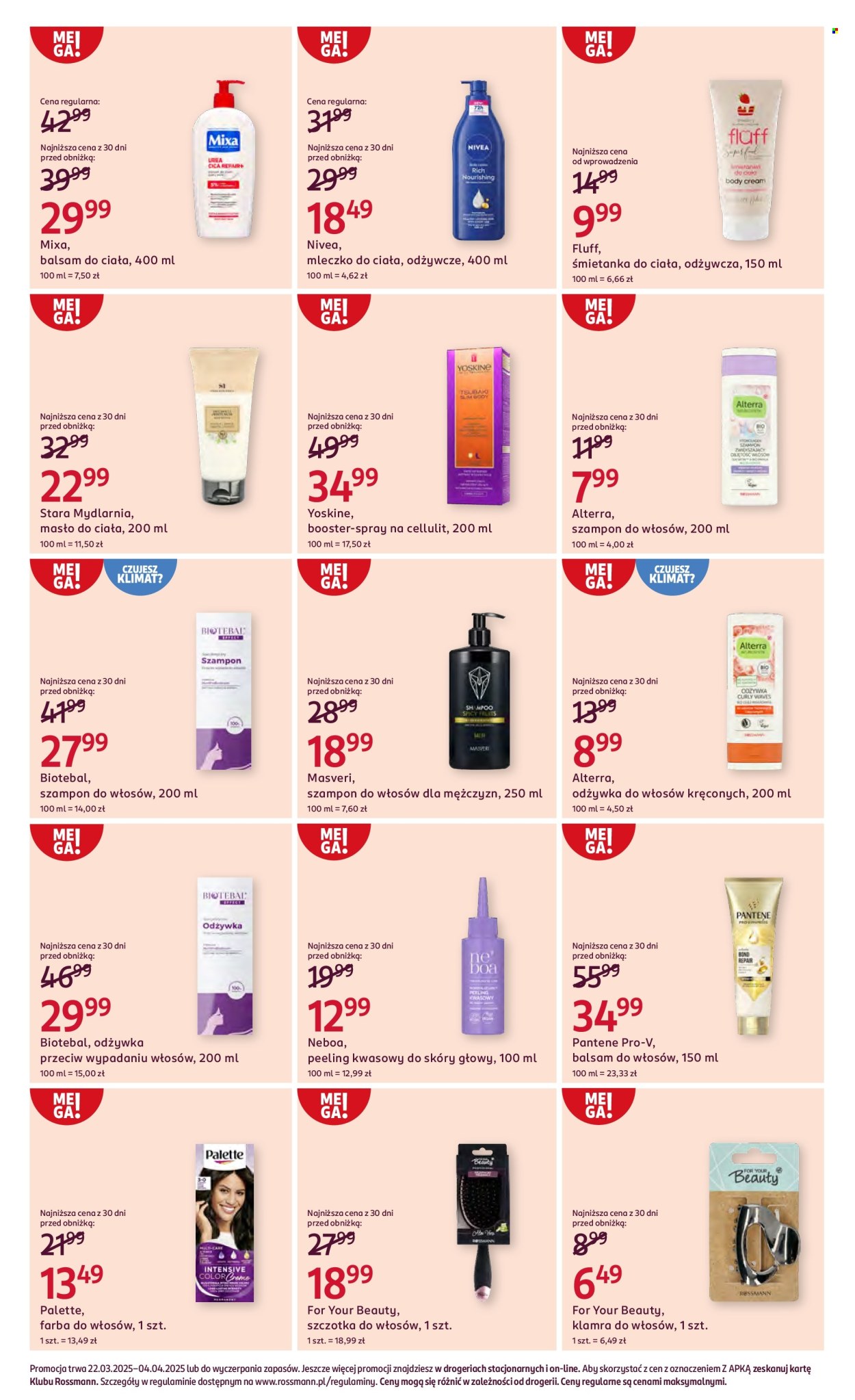Leták Rossmann - 22.3.2025 - 4.4.2025. Strana 12