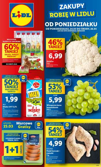 Gazetka Lidl - 24.03.2025 - 26.03.2025.