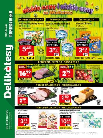 Gazetka Delikatesy Centrum - 24.03.2025 - 30.03.2025.