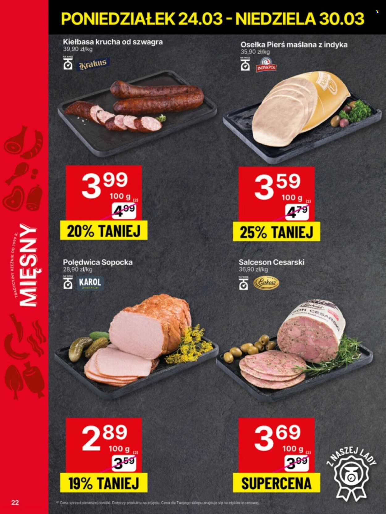 Gazetka Delikatesy Centrum - 24.03.2025 - 30.03.2025. Strona 22