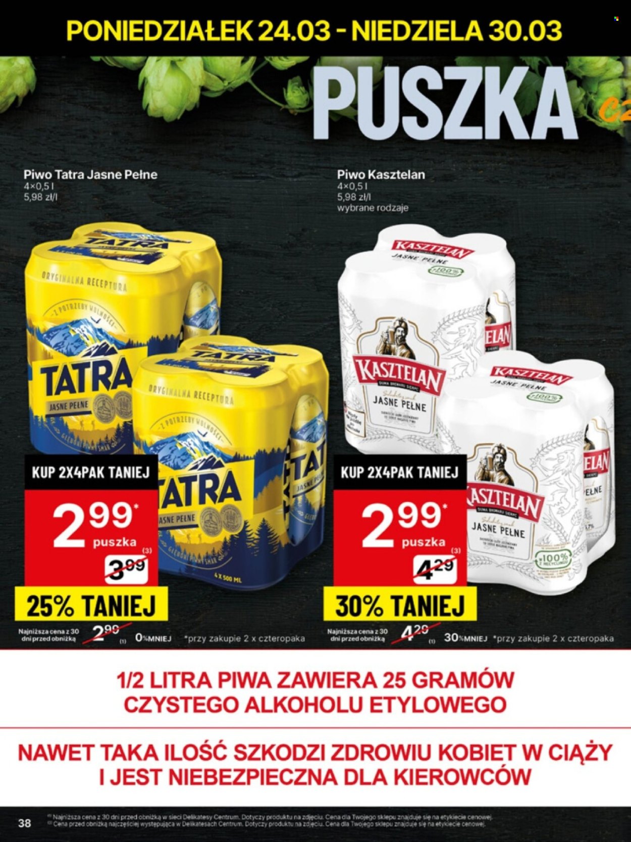 Gazetka Delikatesy Centrum - 24.03.2025 - 30.03.2025. Strona 38