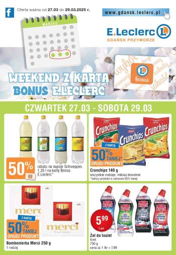 Gazetka E.Leclerc - 27.03.2025 - 29.03.2025.