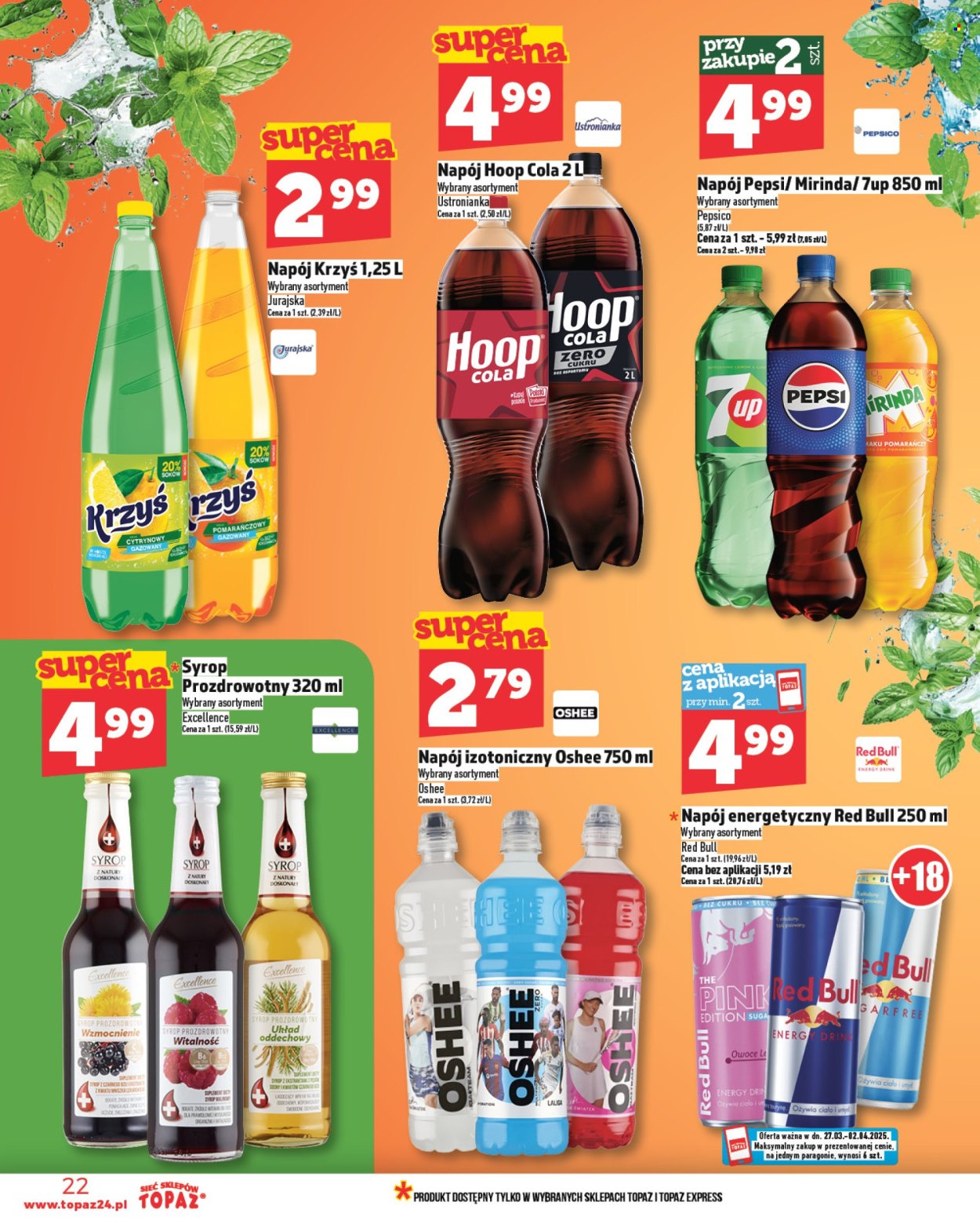 Gazetka Topaz - 27.03.2025 - 2.04.2025. Strona 22
