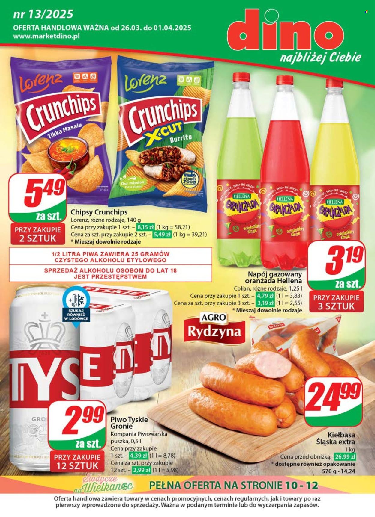 Gazetka Dino - 26.03.2025 - 1.04.2025. Strona 1