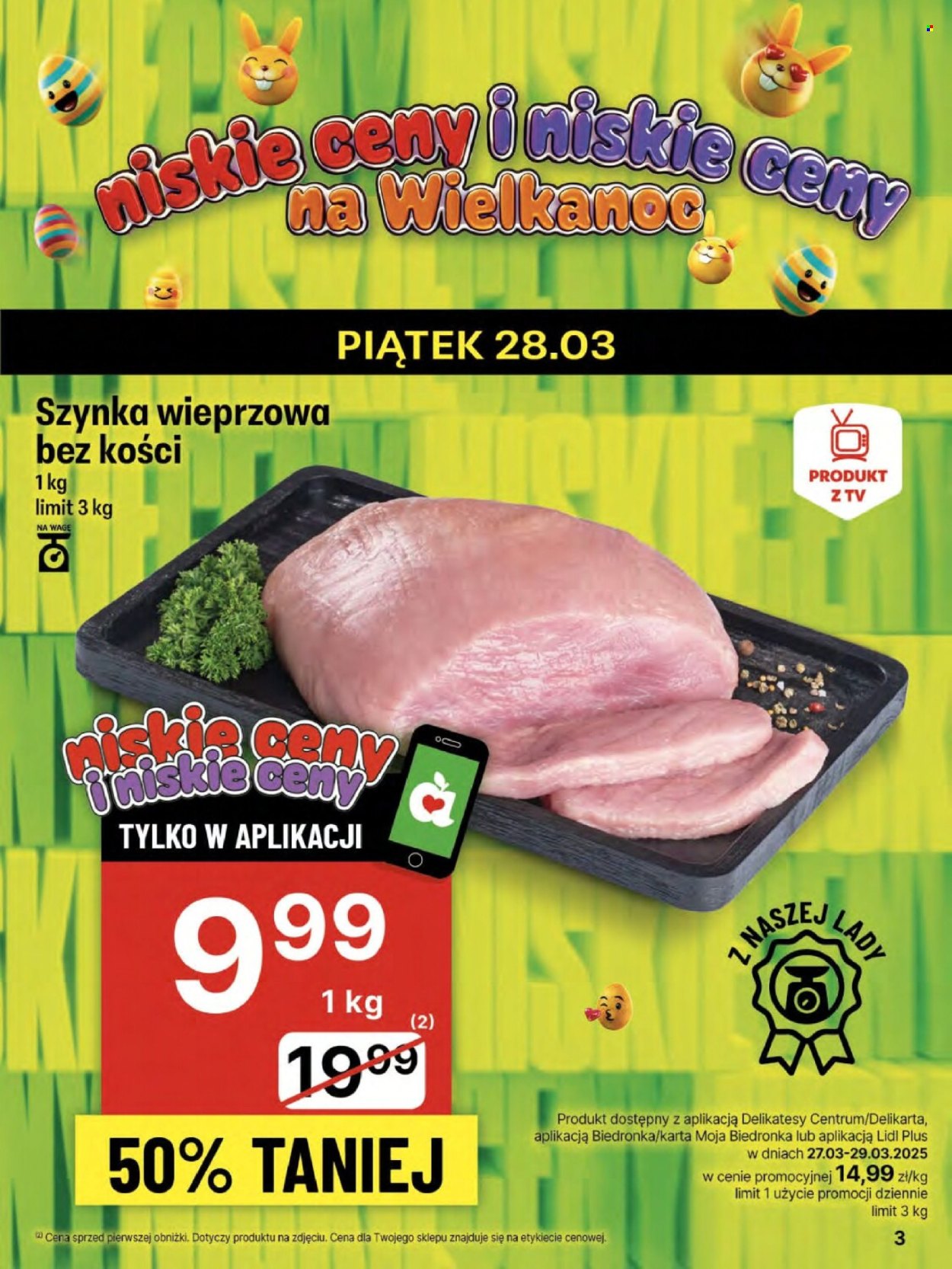 Gazetka Delikatesy Centrum - 27.03.2025 - 2.04.2025. Strona 3