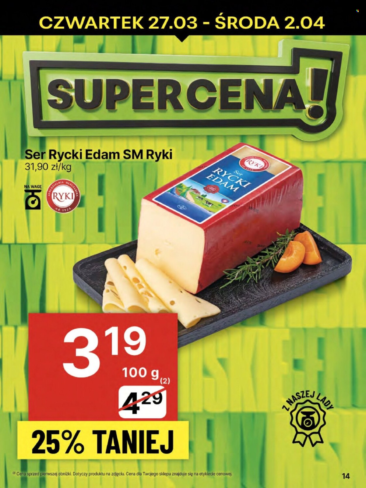 Gazetka Delikatesy Centrum - 27.03.2025 - 2.04.2025. Strona 14