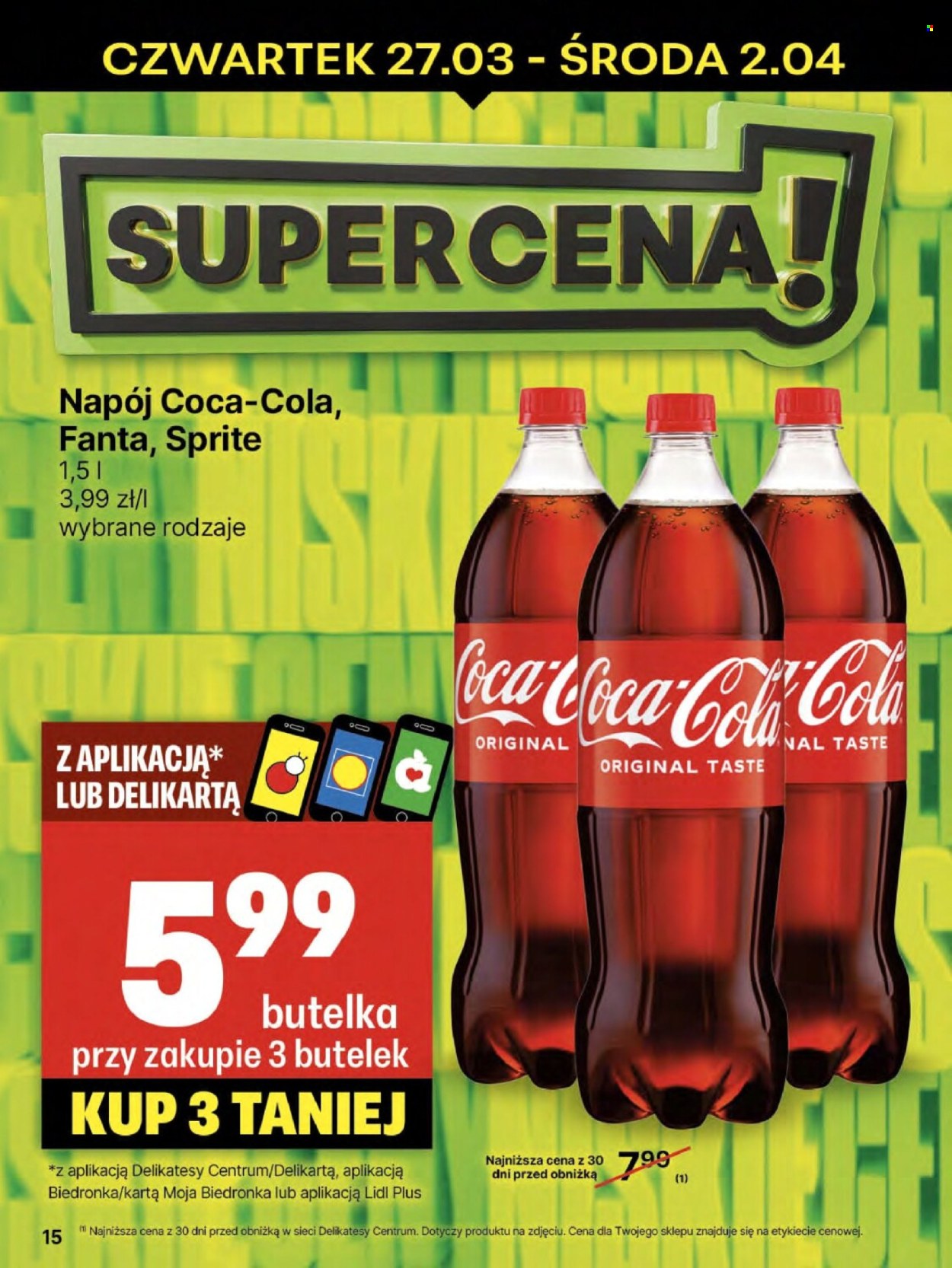 Gazetka Delikatesy Centrum - 27.03.2025 - 2.04.2025. Strona 15