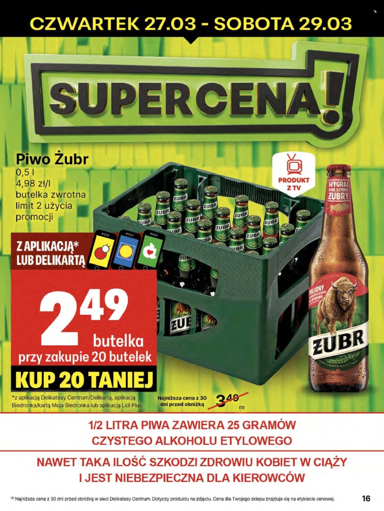 Gazetka Delikatesy Centrum - 27.03.2025 - 2.04.2025. Strona 16