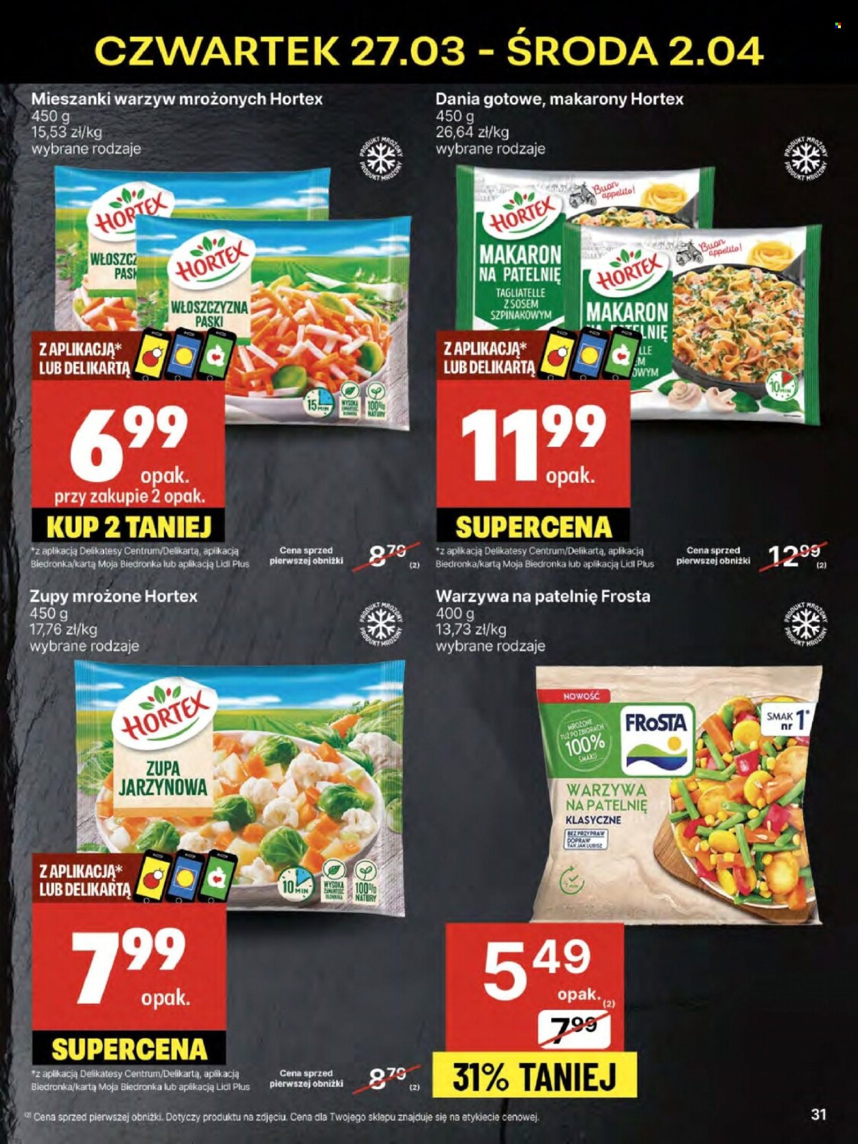 Gazetka Delikatesy Centrum - 27.03.2025 - 2.04.2025. Strona 31