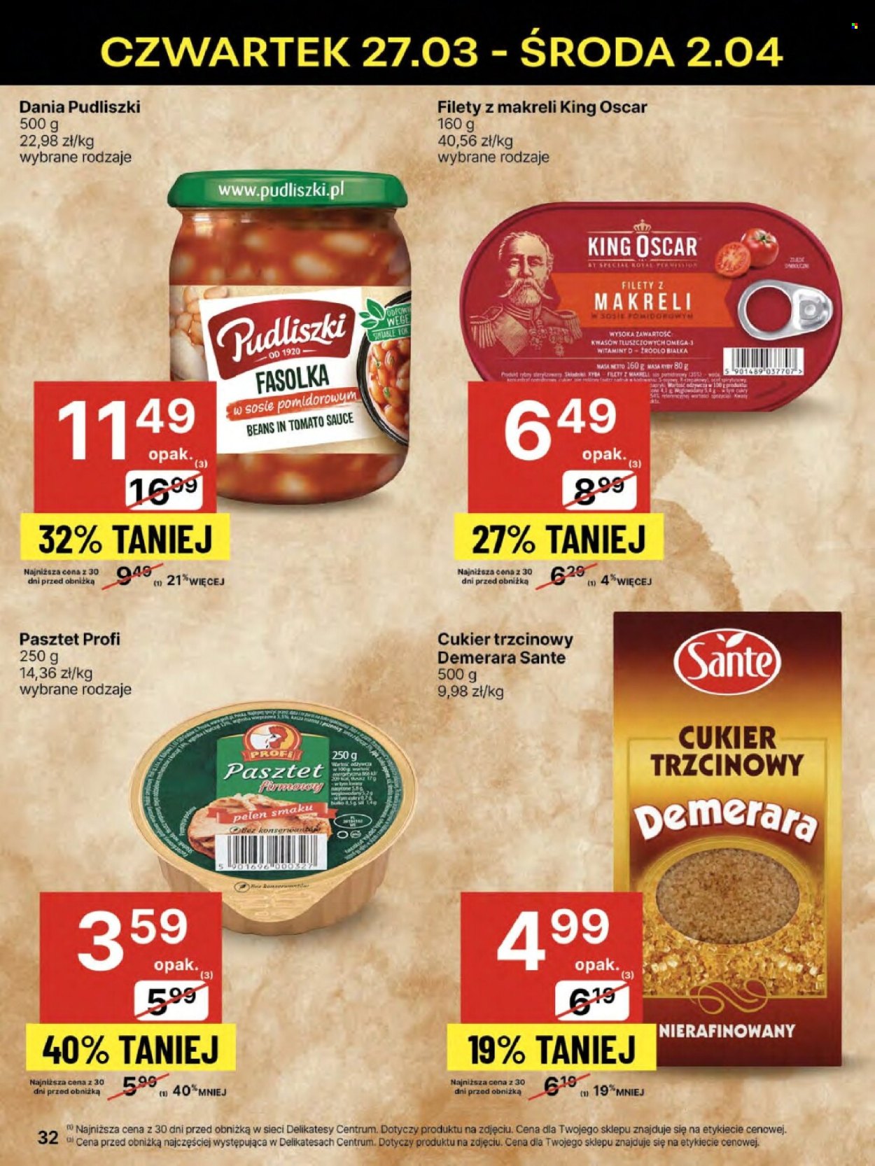 Gazetka Delikatesy Centrum - 27.03.2025 - 2.04.2025. Strona 32