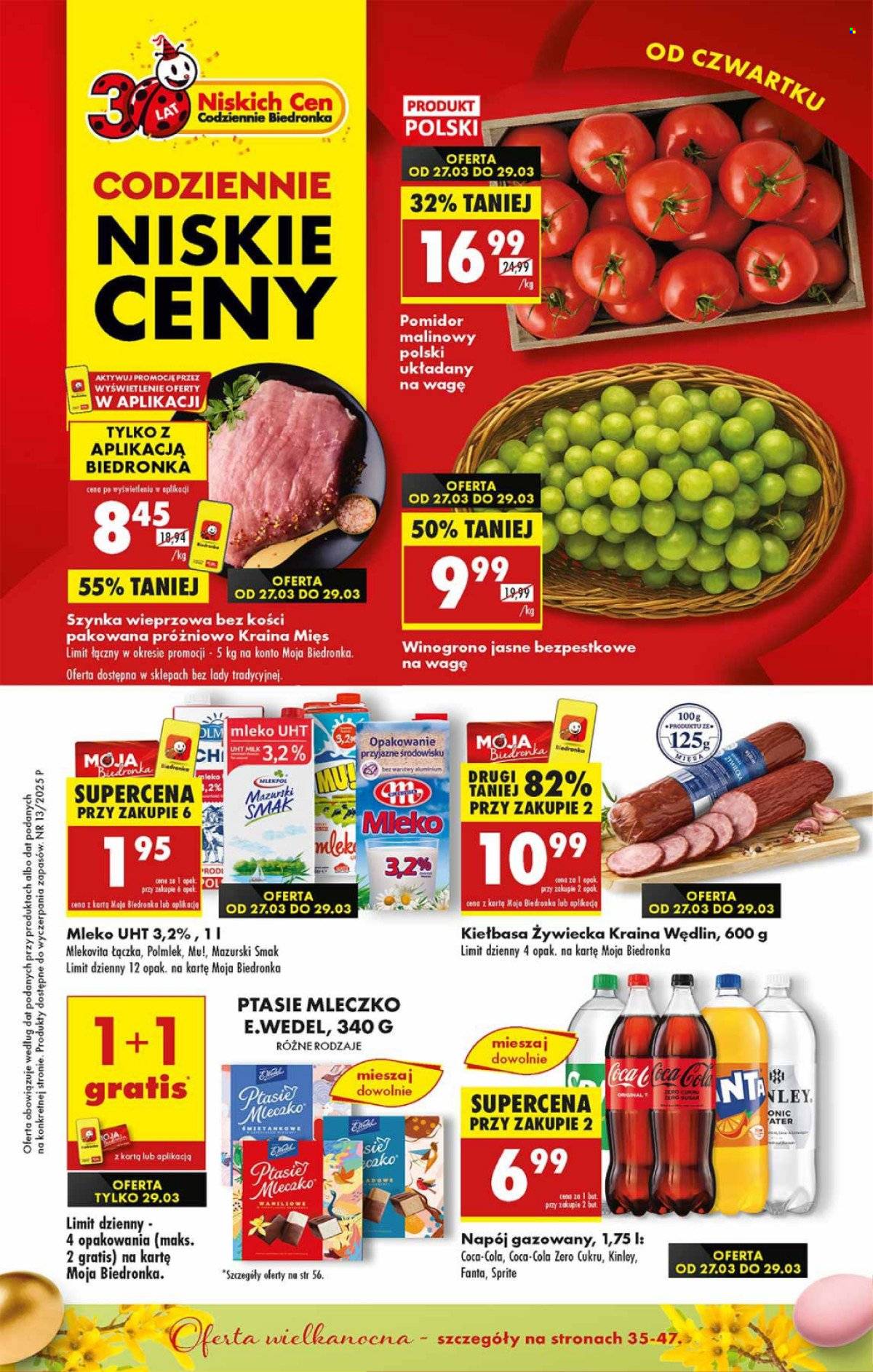 Gazetka Biedronka - 27.03.2025 - 2.04.2025. Strona 1