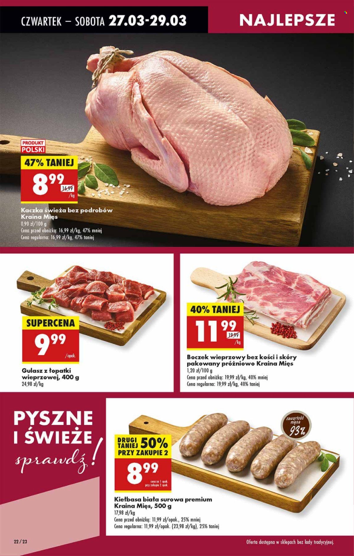 Gazetka Biedronka - 27.03.2025 - 2.04.2025. Strona 22