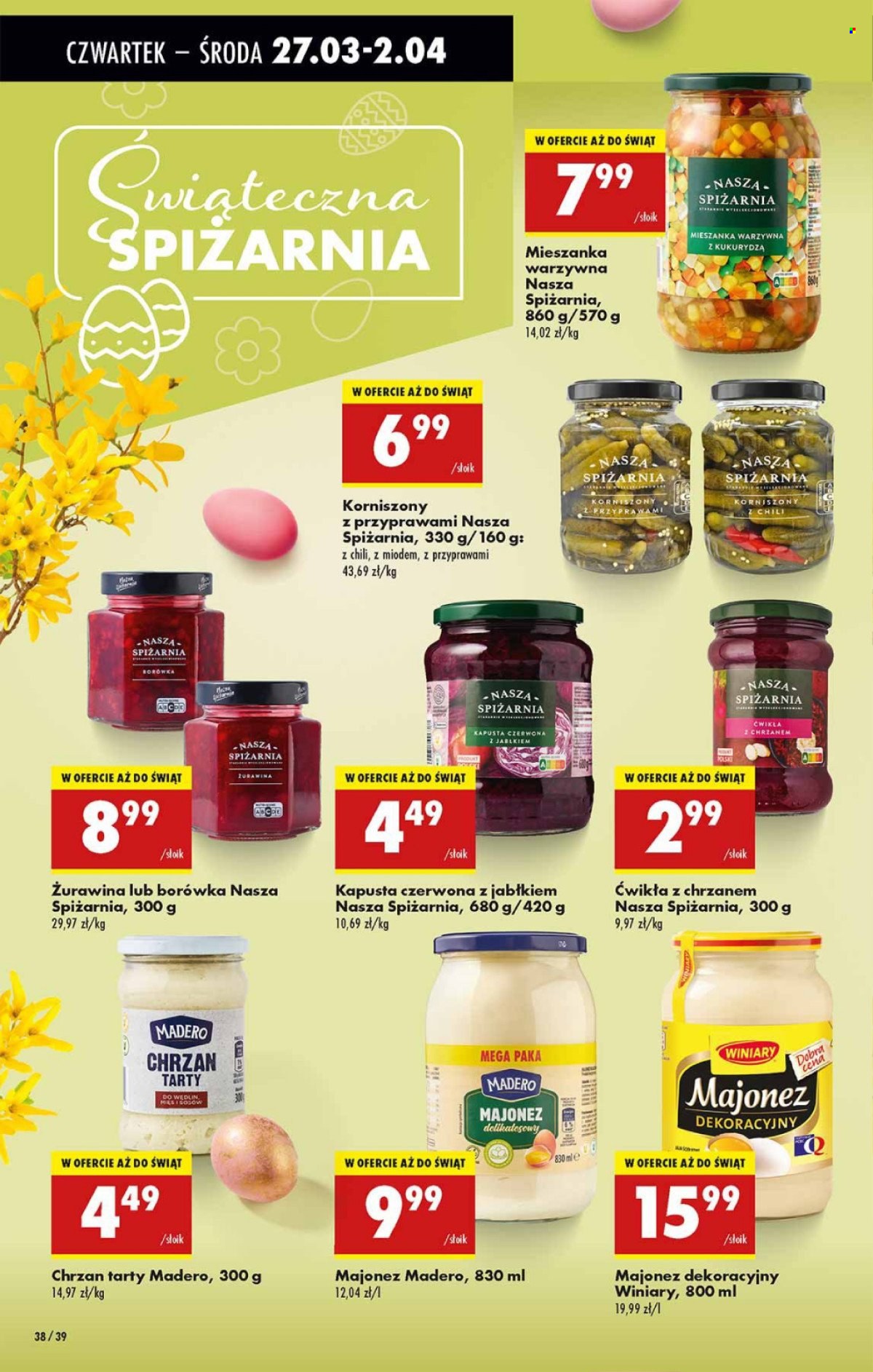 Gazetka Biedronka - 27.03.2025 - 2.04.2025. Strona 38