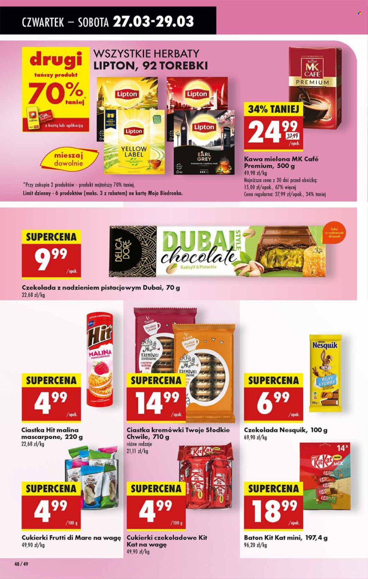 Gazetka Biedronka - 27.03.2025 - 2.04.2025. Strona 48