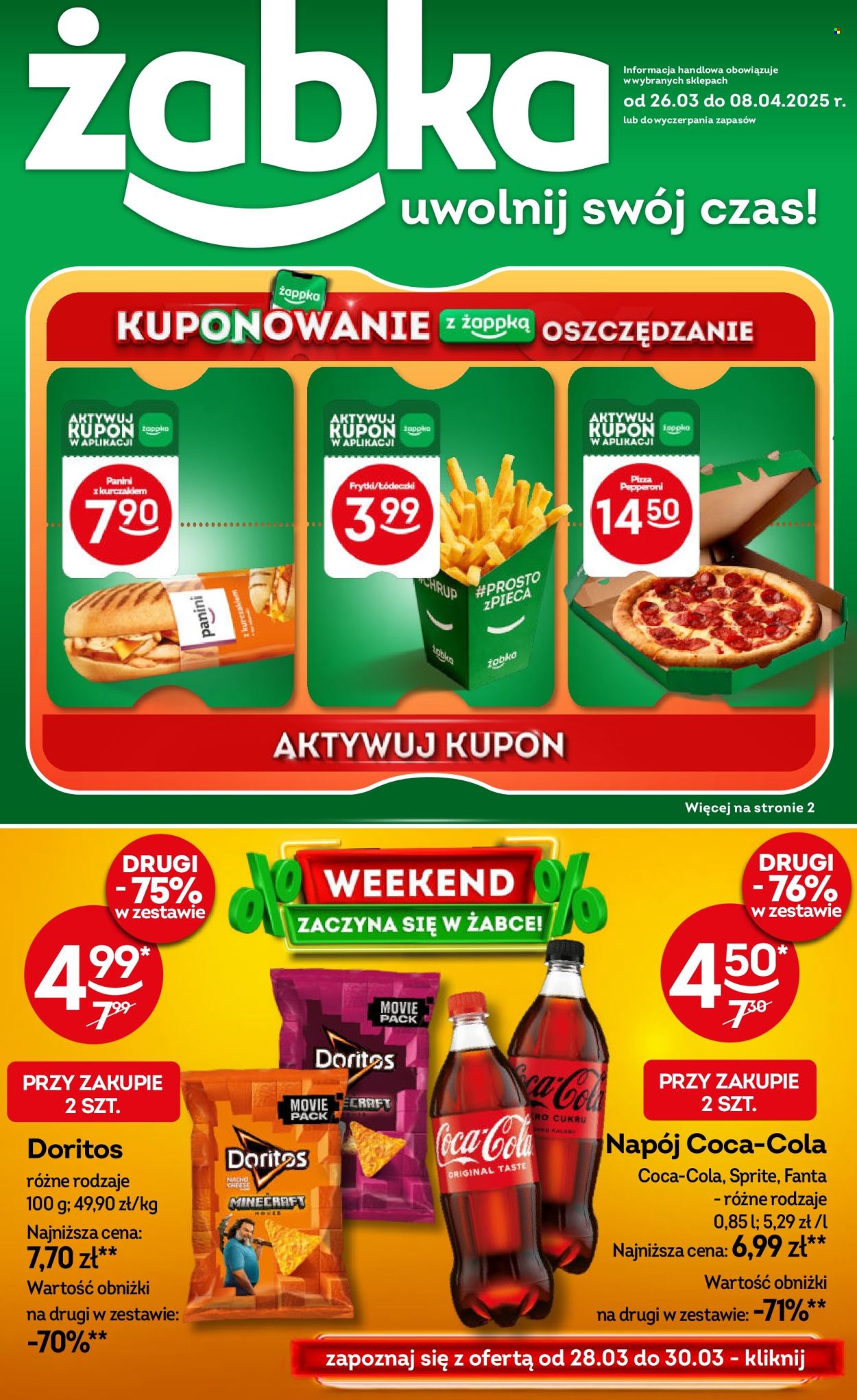 Gazetka Żabka - 26.03.2025 - 8.04.2025. Strona 1