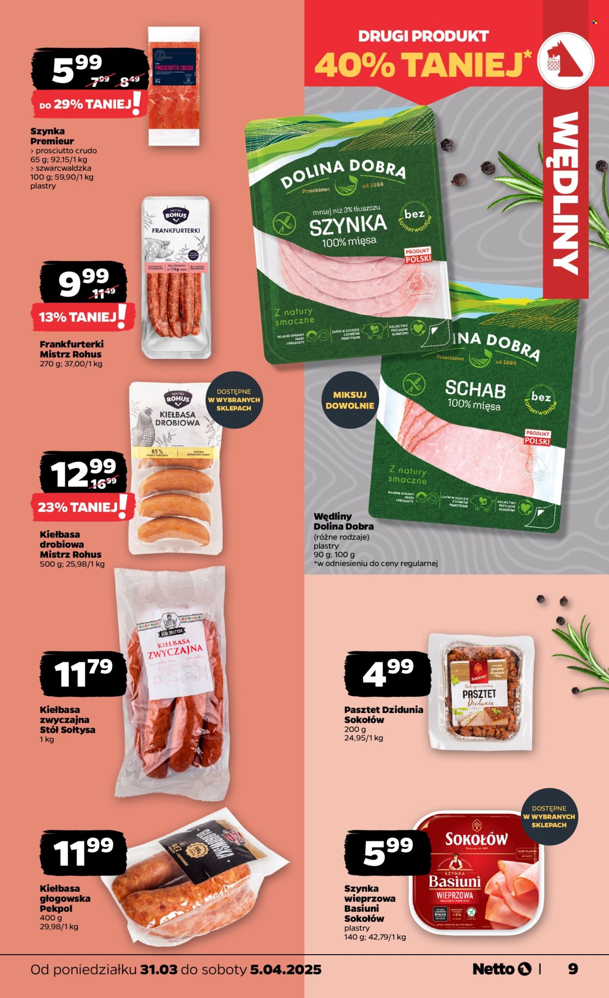 Gazetka Netto - 31.03.2025 - 5.04.2025. Strona 9