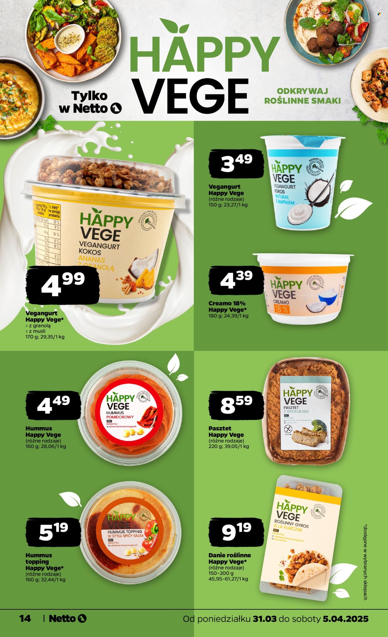 Gazetka Netto - 31.03.2025 - 5.04.2025. Strona 14