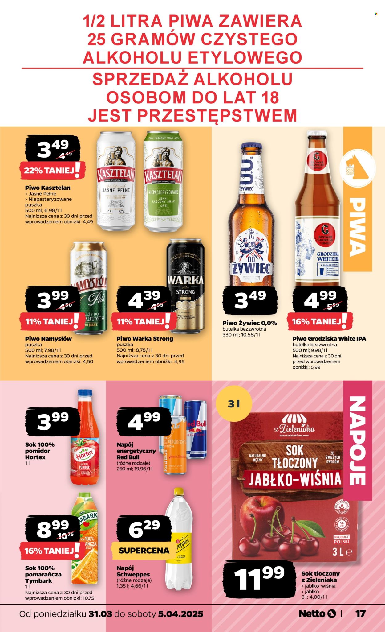 Gazetka Netto - 31.03.2025 - 5.04.2025. Strona 17
