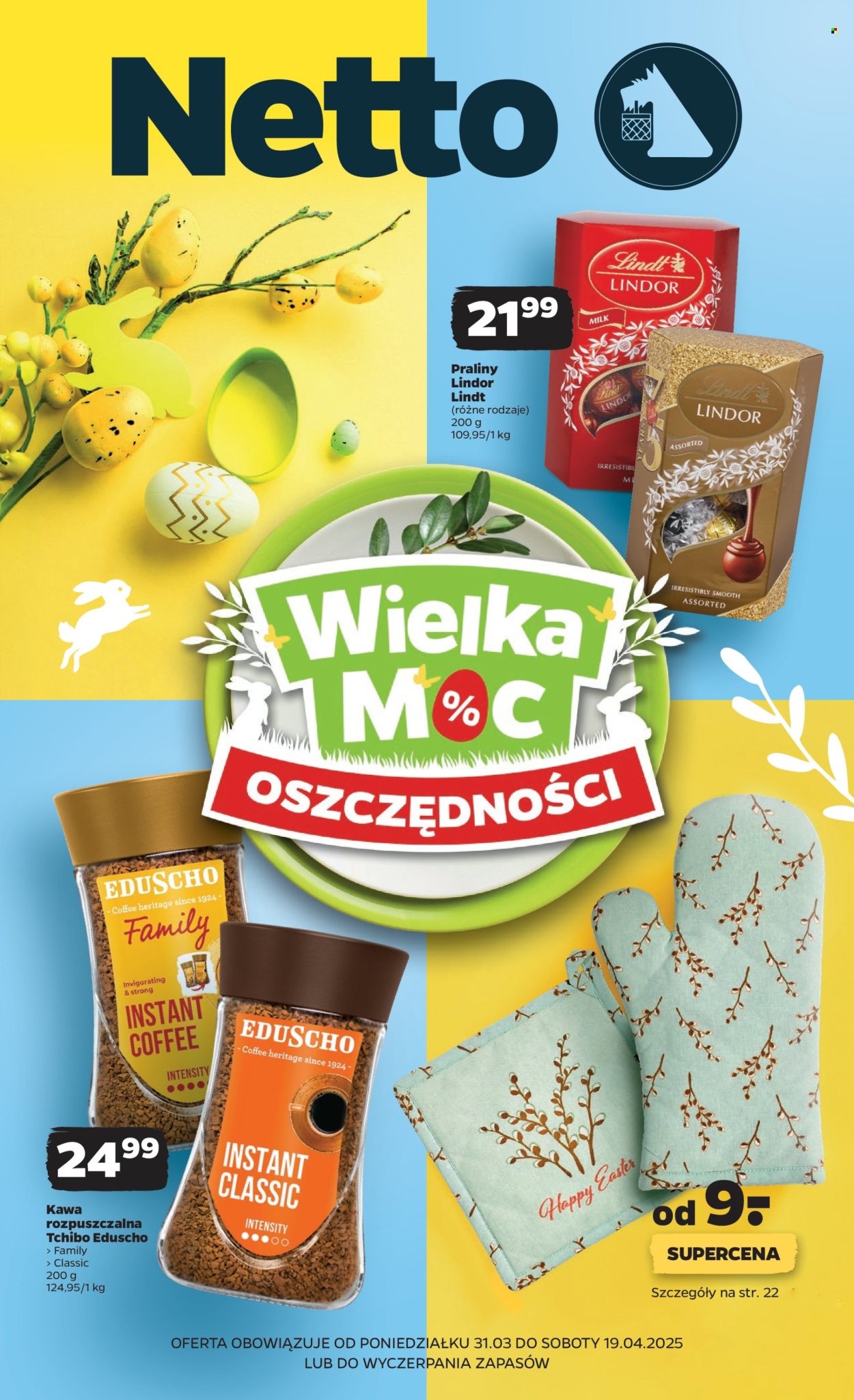 Gazetka Netto - 31.03.2025 - 19.04.2025. Strona 1