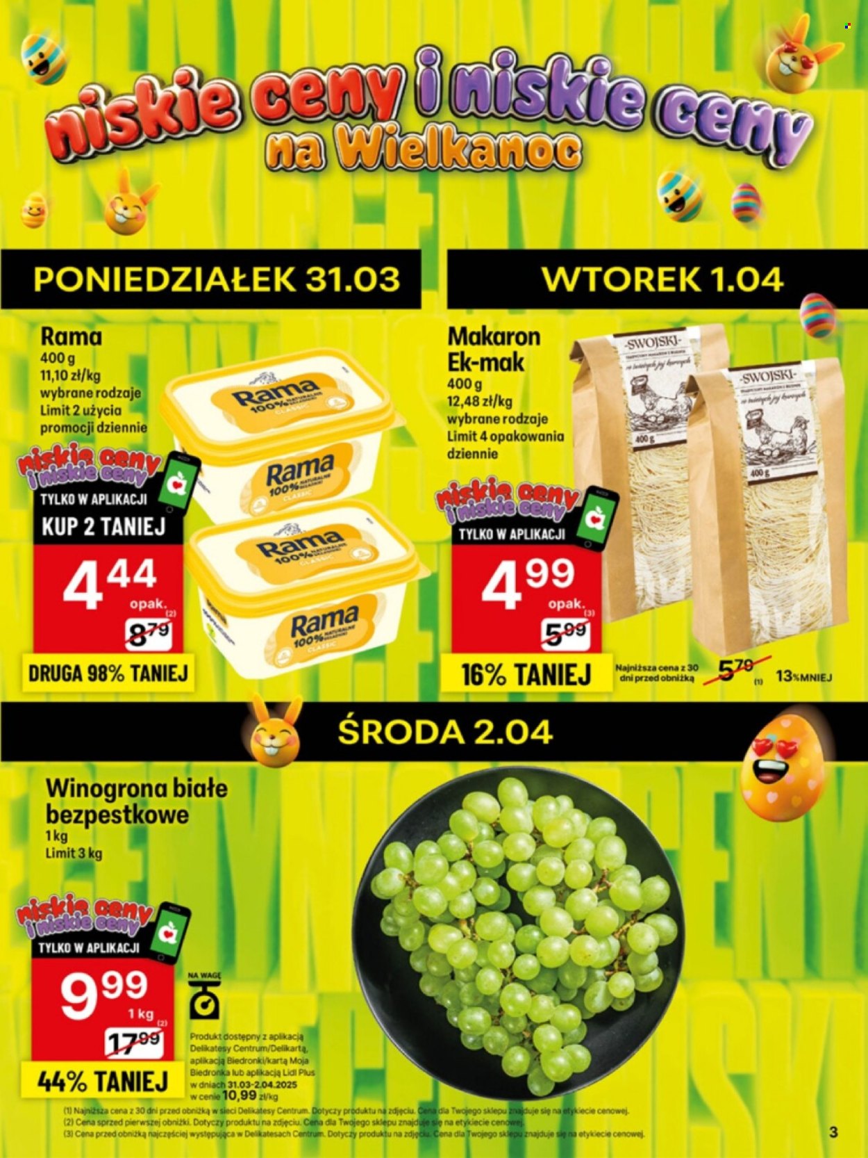 Gazetka Delikatesy Centrum - 31.03.2025 - 6.04.2025. Strona 3