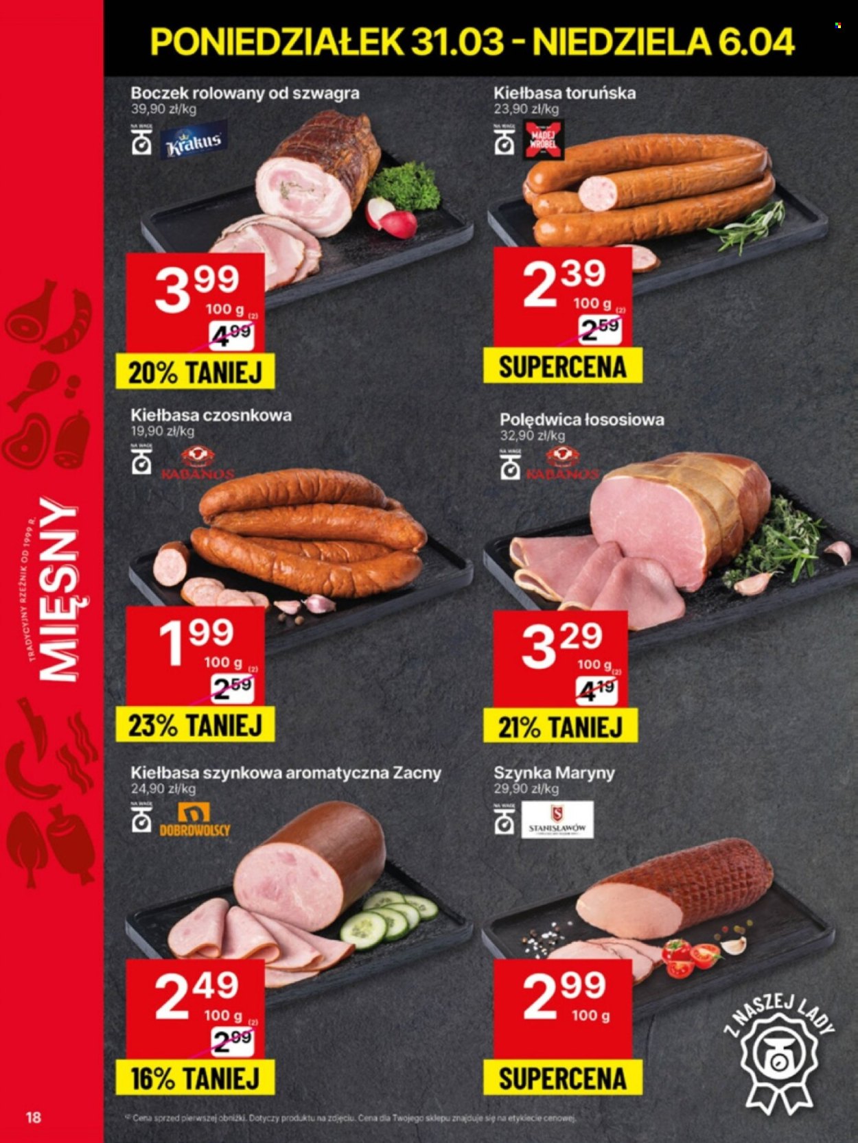 Gazetka Delikatesy Centrum - 31.03.2025 - 6.04.2025. Strona 18