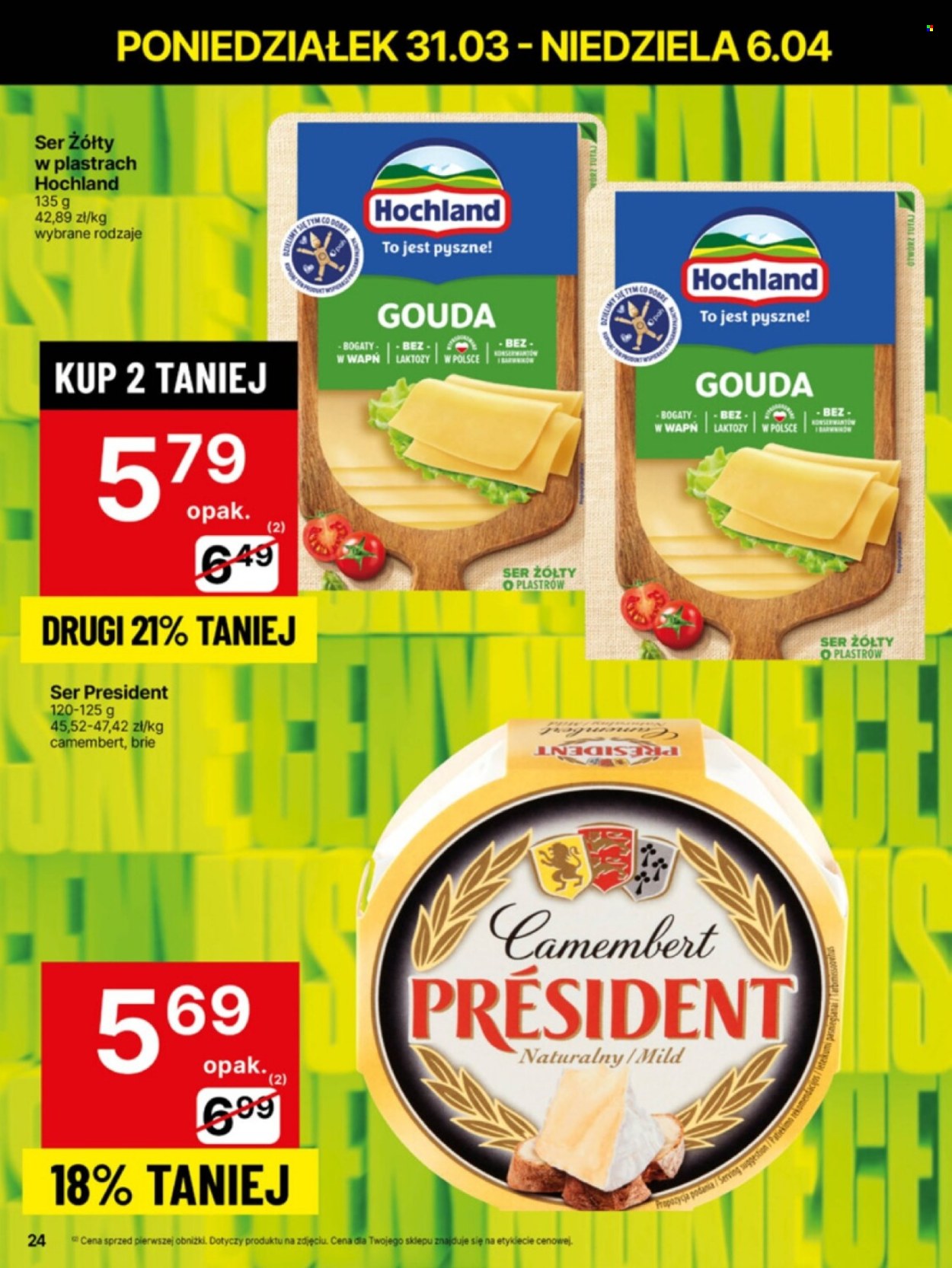 Gazetka Delikatesy Centrum - 31.03.2025 - 6.04.2025. Strona 24