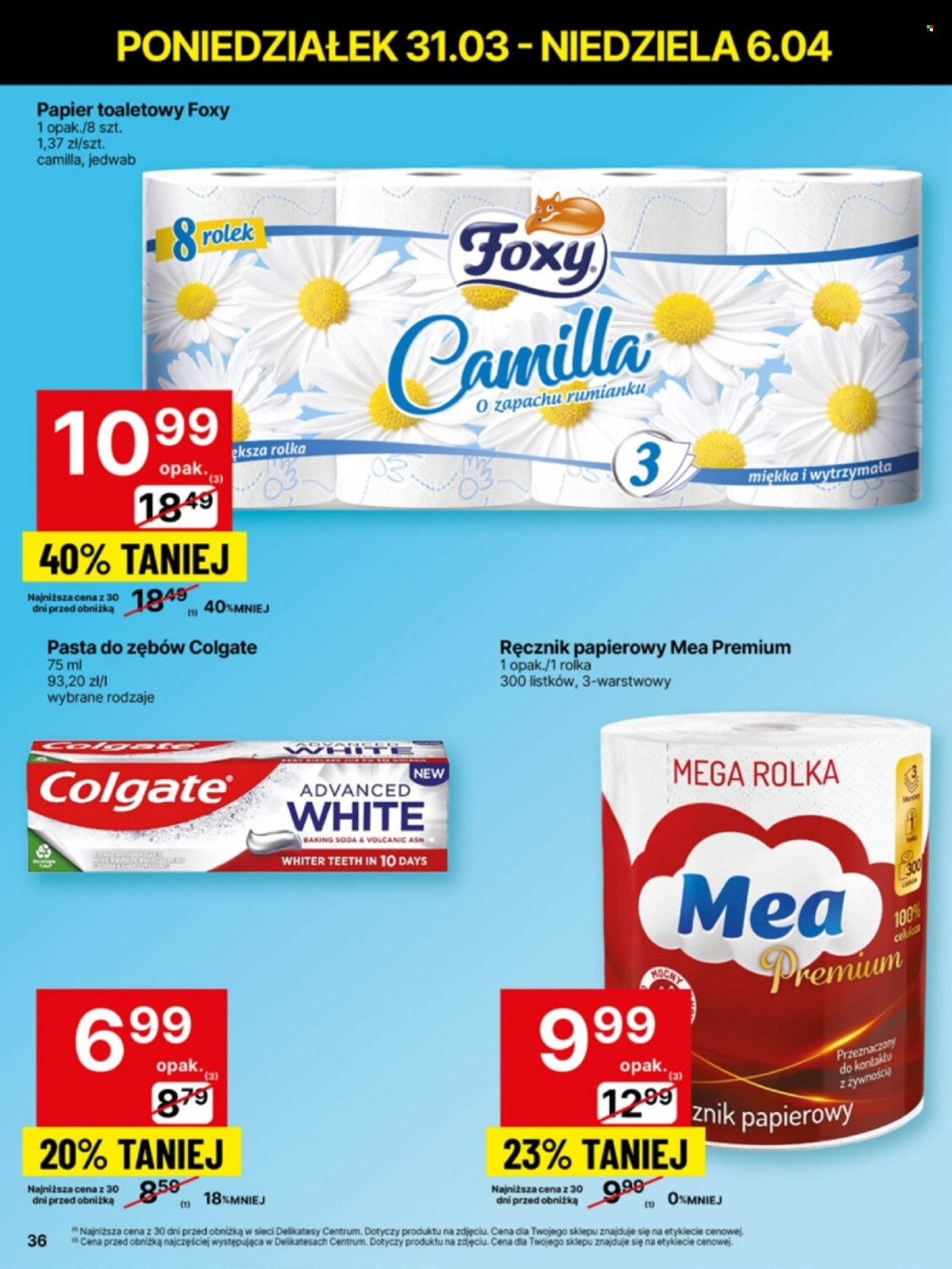 Gazetka Delikatesy Centrum - 31.03.2025 - 6.04.2025. Strona 36