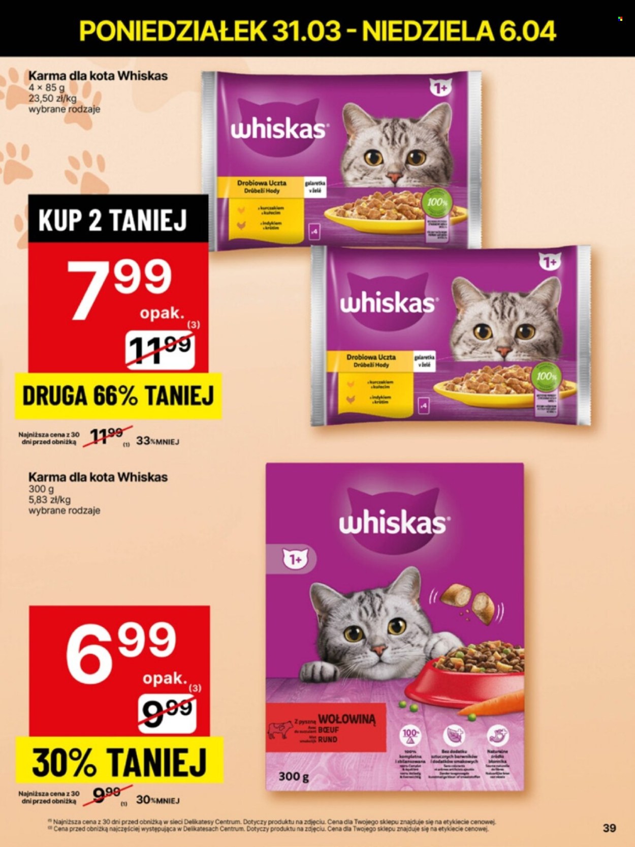 Gazetka Delikatesy Centrum - 31.03.2025 - 6.04.2025. Strona 39