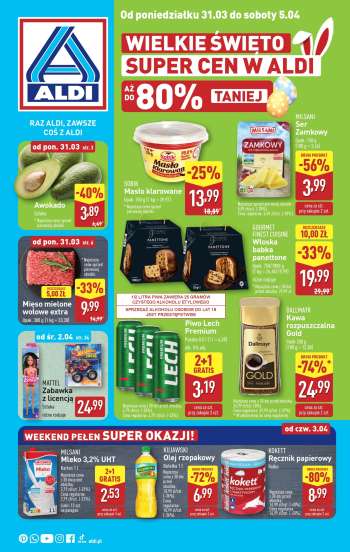 Gazetka ALDI - 31.03.2025 - 5.04.2025.
