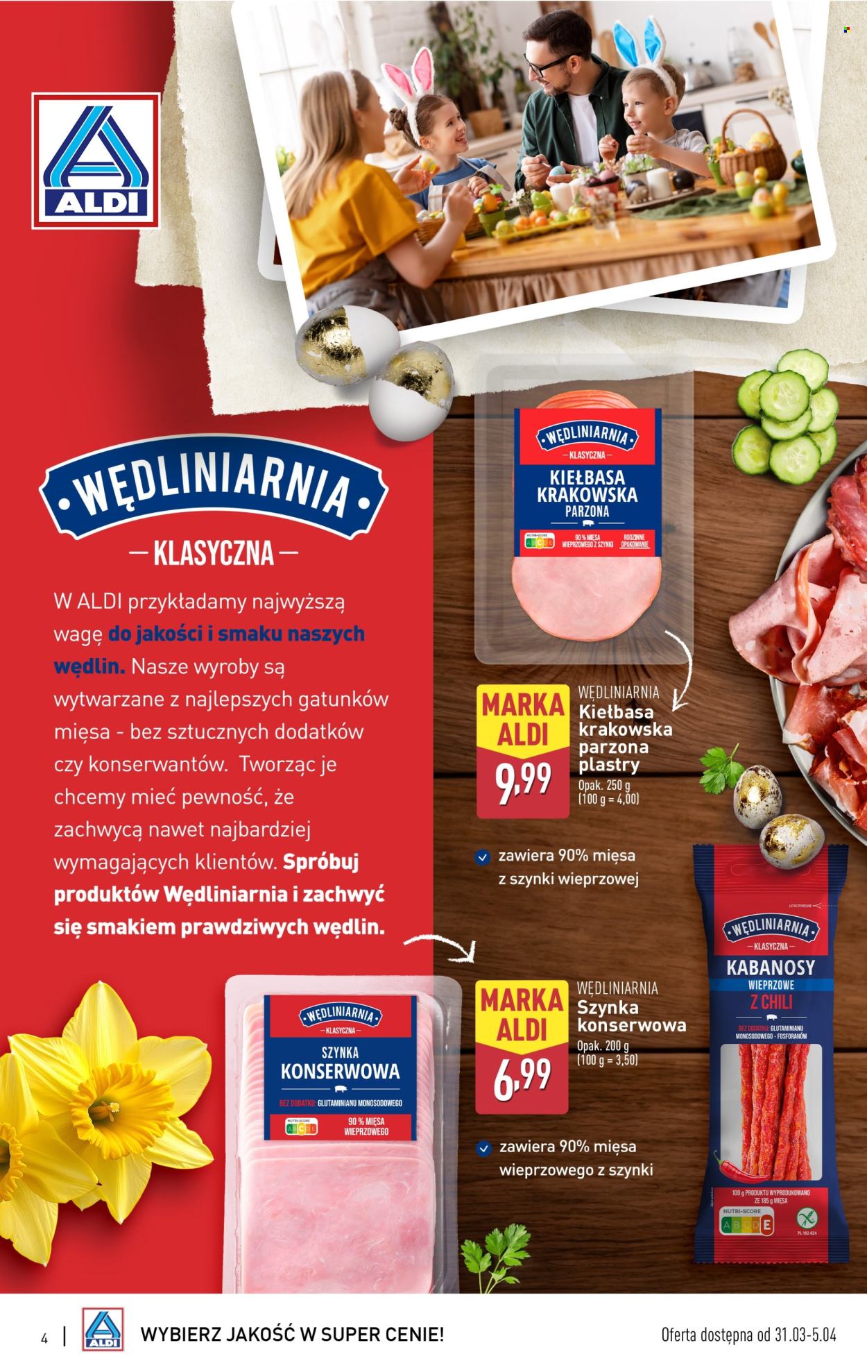Gazetka ALDI - 31.03.2025 - 5.04.2025. Strona 4