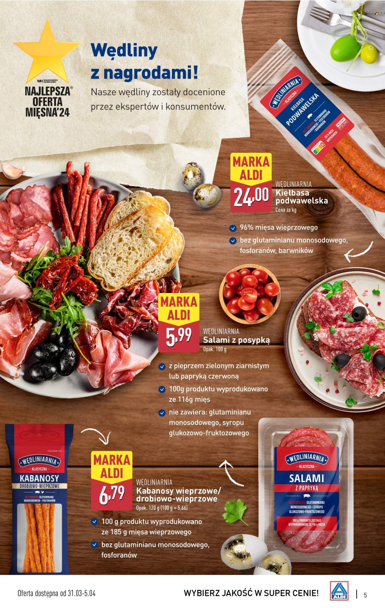 Gazetka ALDI - 31.03.2025 - 5.04.2025. Strona 5