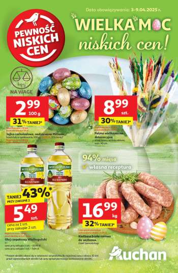Gazetka Auchan - 3.04.2025 - 9.04.2025.