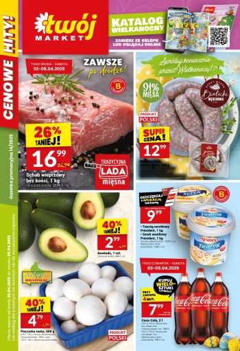 Gazetka Twój Market - 2.04.2025 - 8.04.2025.