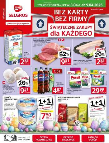 Gazetka Selgros - 3.04.2025 - 9.04.2025.