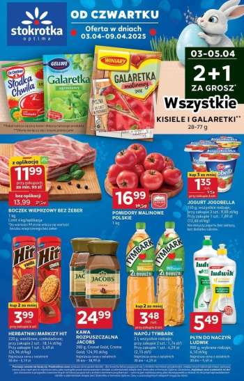Gazetka Stokrotka Optima - 3.04.2025 - 9.04.2025.