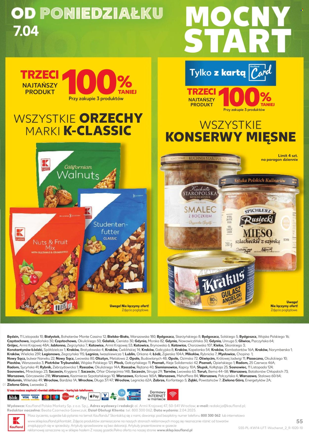 Gazetka Kaufland - 3.04.2025 - 9.04.2025. Strona 55