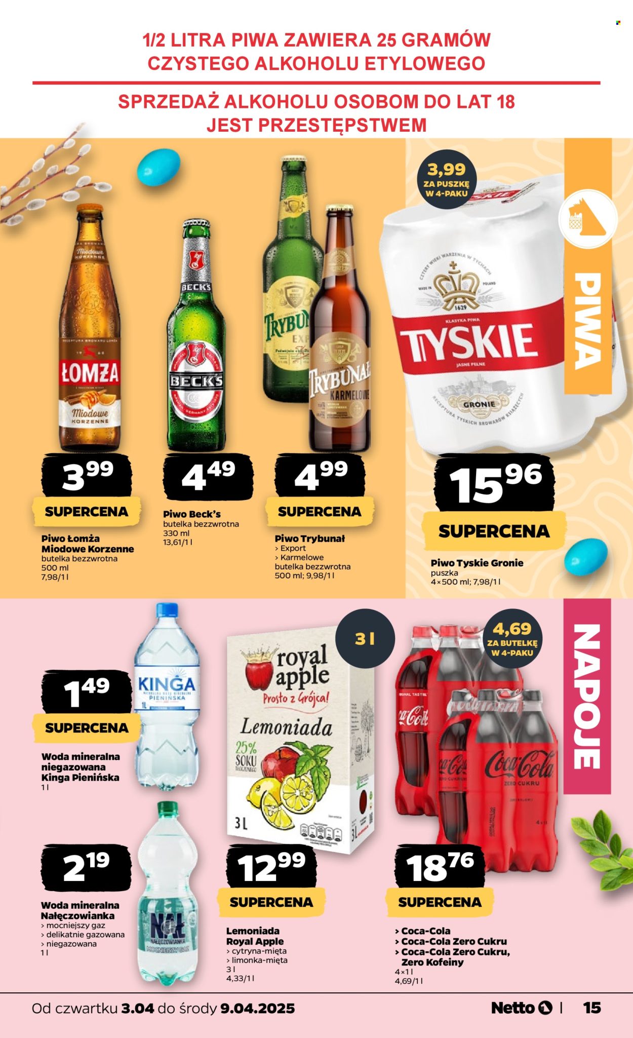 Gazetka Netto - 3.04.2025 - 9.04.2025. Strona 15