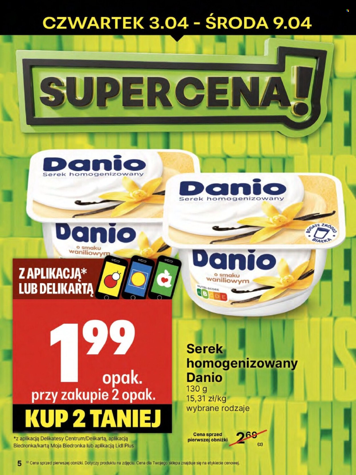 Gazetka Delikatesy Centrum - 3.04.2025 - 9.04.2025. Strona 5