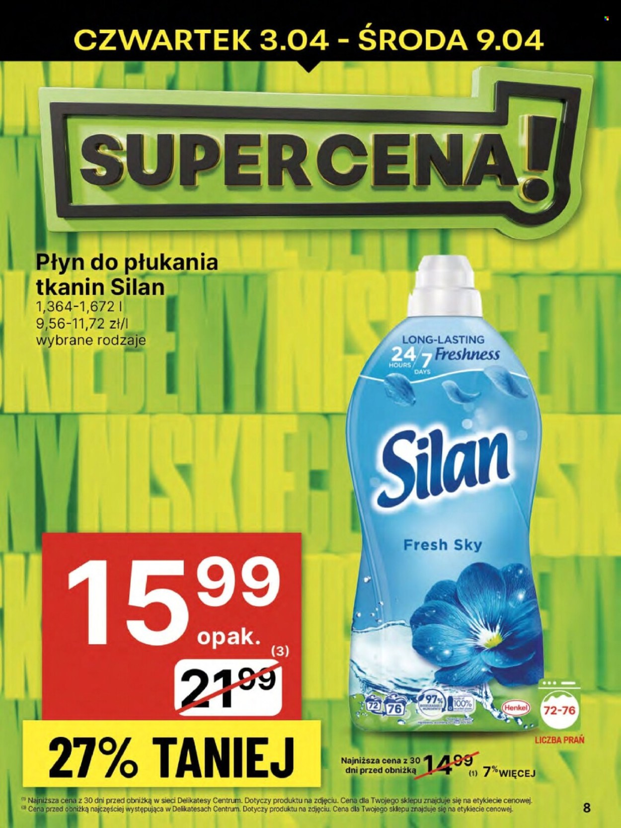 Gazetka Delikatesy Centrum - 3.04.2025 - 9.04.2025. Strona 8