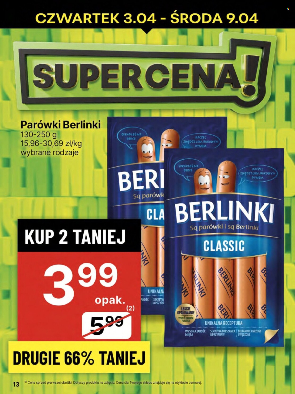 Gazetka Delikatesy Centrum - 3.04.2025 - 9.04.2025. Strona 13